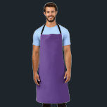 Tablier Simple violet simple<br><div class="desc">Apron simple violet</div>
