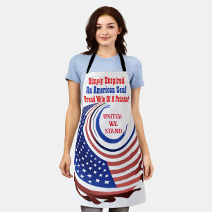 Tablier Simplement Inspirée Femme fière d'un patriote