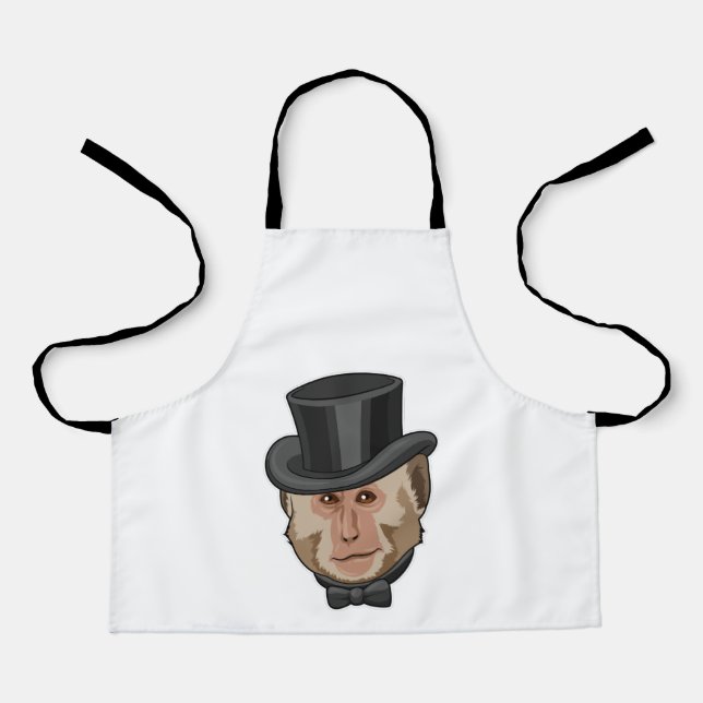 Tablier Singe avec Cylindre (Recto)