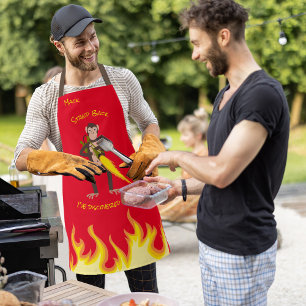 Tablier Singe avec lance-flammes