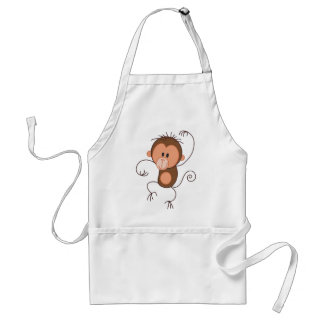 Tablier Singe mignon de danse