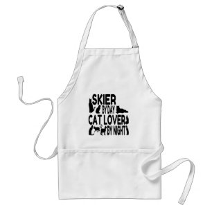 Tablier Skier Amoureux des chats