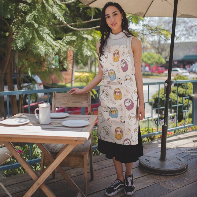 Tablier Sleepy Sloth (Créateur téléchargé)