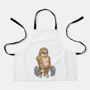 Tablier Sloth au Bodybuilding avec Barbell