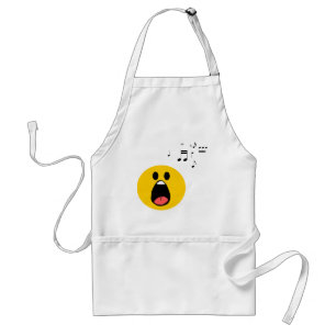 Tablier Smiley de chant