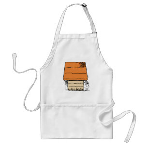 Tablier Snoopy Halloween Spider Web Doghouse