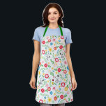 Tablier Snoopy So Sweet Flower Motif<br><div class="desc">Jetez un oeil à ce design super mignon avec Snoopy dans un motif de jardin fleuri et lumineux.</div>