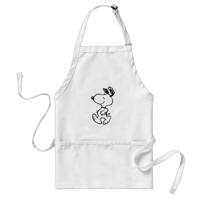 Tablier Snoopy So Sweet Flower Motif (Devant)