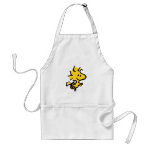 Tablier Snoopy & Woodstock Fun & Flowers