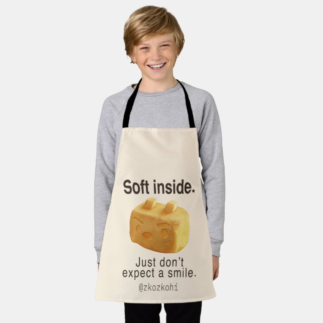 Tablier Soft Inside: Iron T Pineapple Cake Funny Quote Art (Porté)