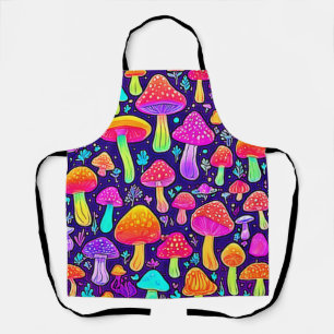 Tablier Soft Neon : Patch pour champignon de dessin