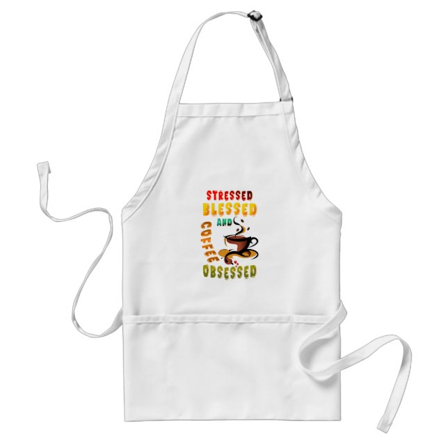 Tablier Soigné Béni Et Café Obsédé (Devant)
