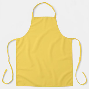 Tablier Solide moutarde jaune