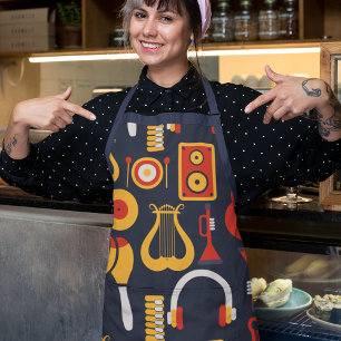 Tablier Sons d'instruments de musique