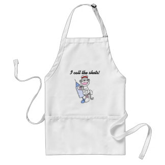 Tablier Soq Singe Infirmière J'appelle les coups cadeaux