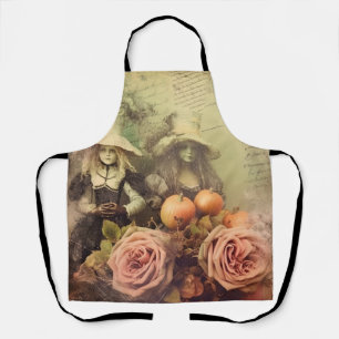 Tablier Sorciellerie Halloween Vintage