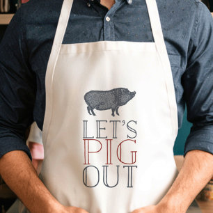 Tablier Sortons de porc !   BBQ été