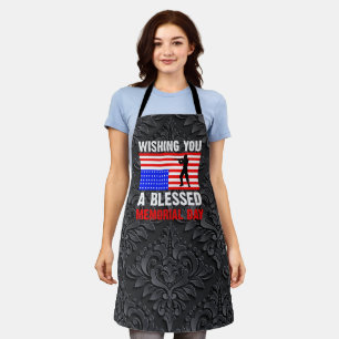 Tablier Souhaitez-Vous Un Blessed Memorial Day-62237