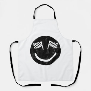 Tablier Sourire de course pour les fêtes de voitures de co