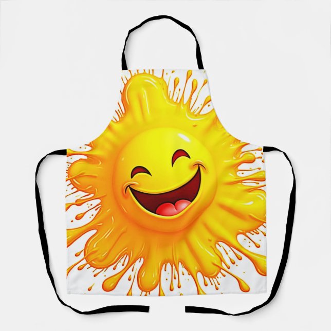 Tablier Sourires de soleil : Explosion de joie (Recto)