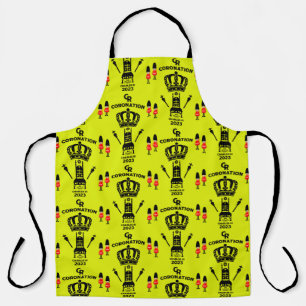 Tablier Souvenir commémoratif du couronnement du roi Charl