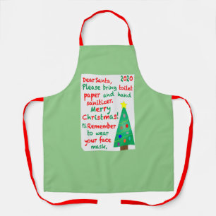 Tablier Souvenir de Noël 2020
