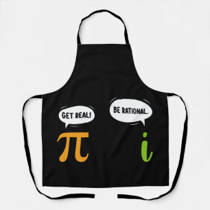 Tablier Soyez Réel Soyez Rationnel Drôle de Math Pi Day Ge