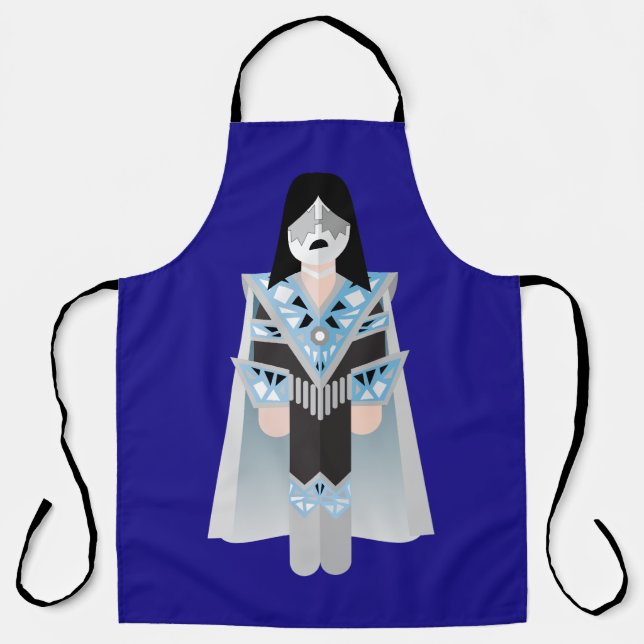 Tablier Space Ace – Cosmic Rock Apron (Recto)