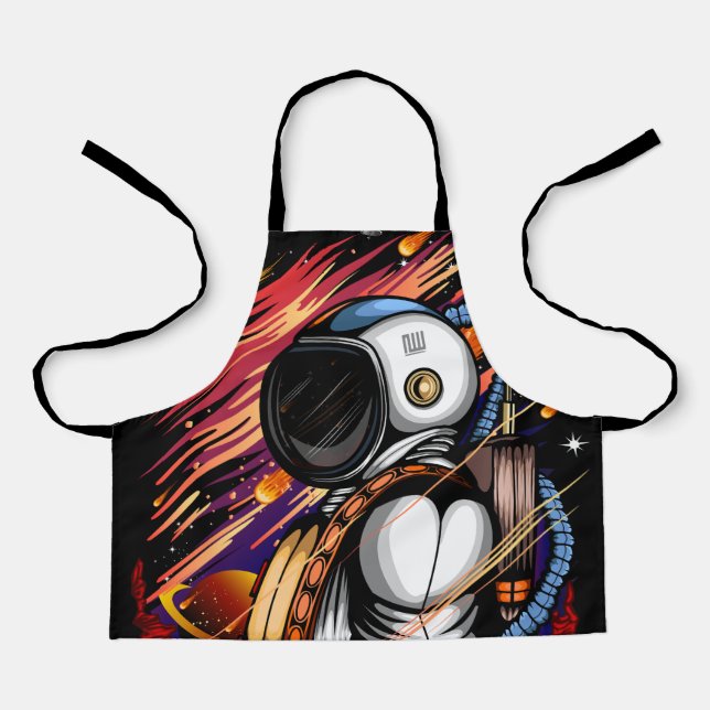 Tablier Spaceman (Recto)