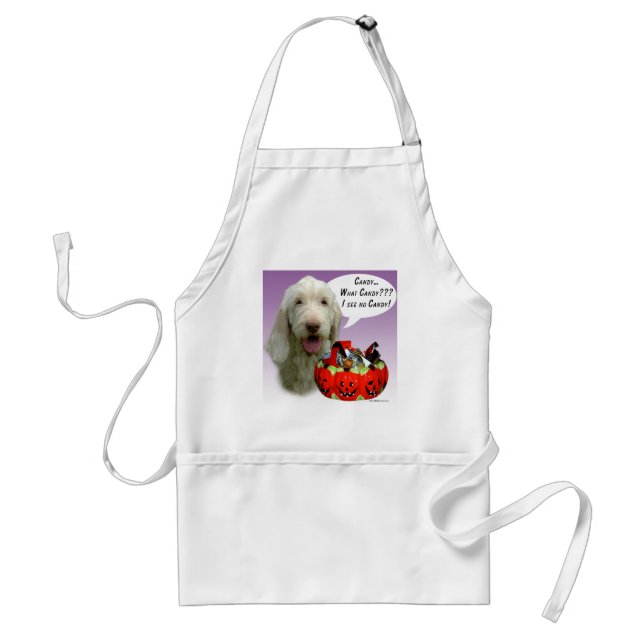 Tablier Spinone Italiano Halloween Candy (Devant)