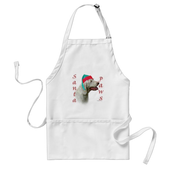 Tablier Spinone Italiano Père Noël Paws (Devant)
