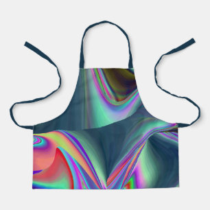 Tablier Spirit of Summer Breeze , Abstrait Rainbowart en 3