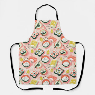 Tablier Splash de sushi design pour le foetus ou l'amoureu