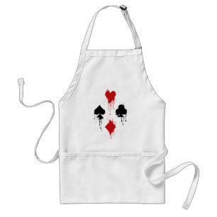 Tablier Spray Card Suits