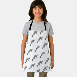 Tablier Squelette de poisson