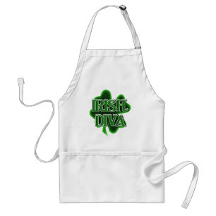 Tablier St. Patrick's Day Irish Diva