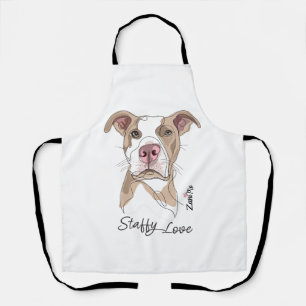 Tablier Staffy Love - Zani Mo Protection