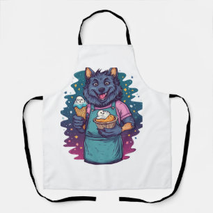 Tablier Stand de glace de loup-garou