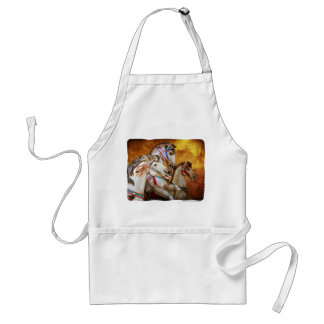 Tablier standard avec la conception de chevaux de