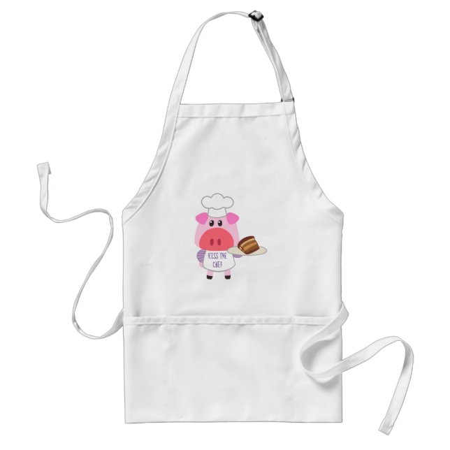 Tablier standard Cute Piggie Baker (Devant)