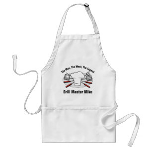 Tablier standard personnalisé Grill Master