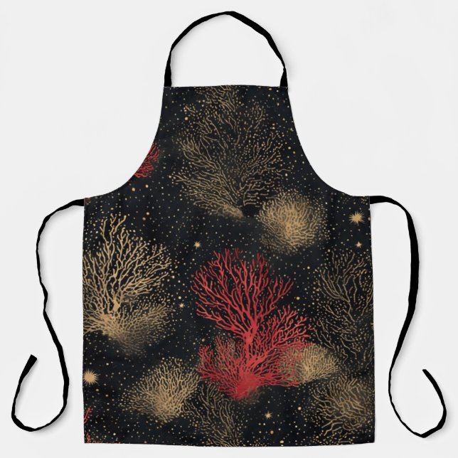 Tablier Starlit Desert Bushes - Apron (Recto)