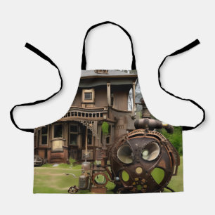 Tablier Steampunk House & Alien