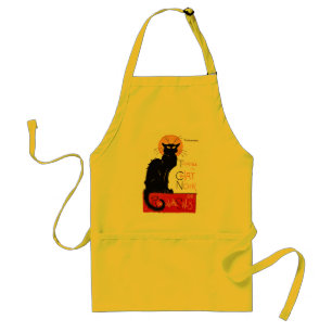 Tablier Steinlen Chat noir classique