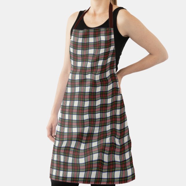 Tablier Stewart Dress Modern Original Tartan écossais (Insitu)