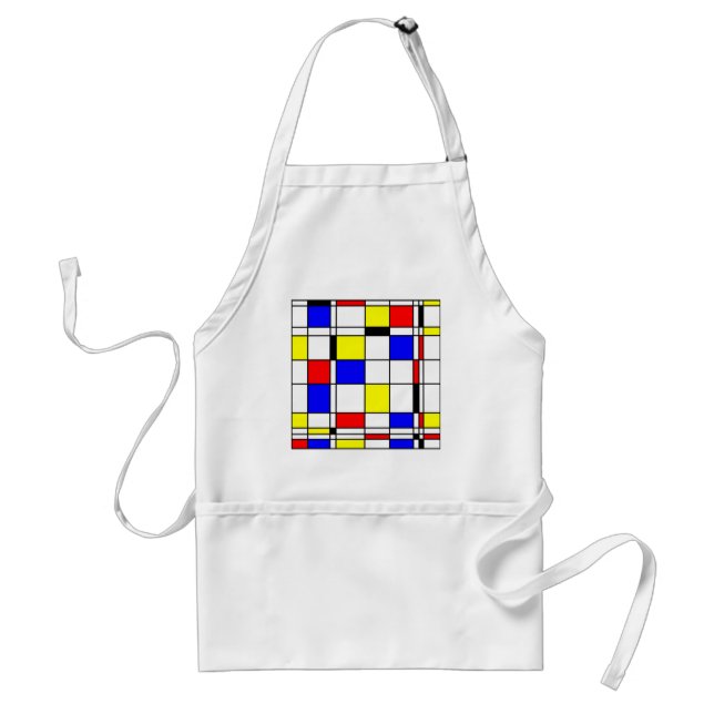Tablier Style d'art de Mondrian (Devant)