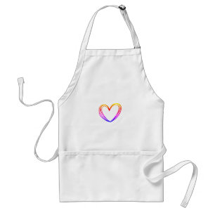 TABLIER STYLE ÉLÉGANT CHIC MINIMALISTE MODERNE MONOGRAMME