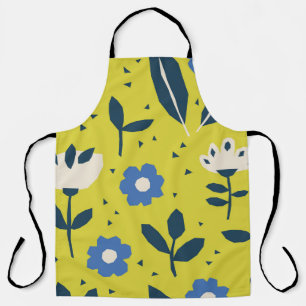 Tablier Style scandinave, motif sans couture fleurie.