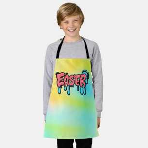 Tablier Sublimation de texte de Pâques-61424