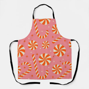 Tablier Sucre de canne Motif de Noël